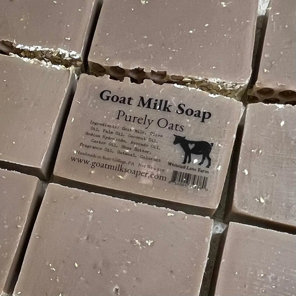 Purely Oats Goat Milk Soap from Whitetail Lane Farm Goat Milk Soap