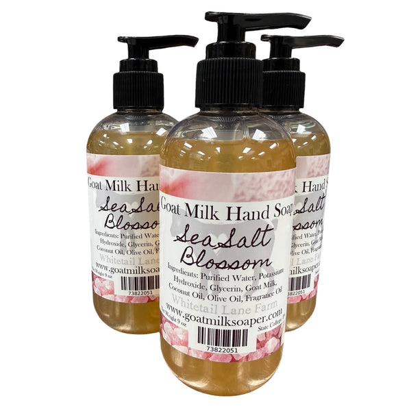 Liquid Soap bottles on a white background