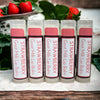 Strawberry Goat Milk Lip Balm from Whitetail Lane Farm Goat Milk Soap