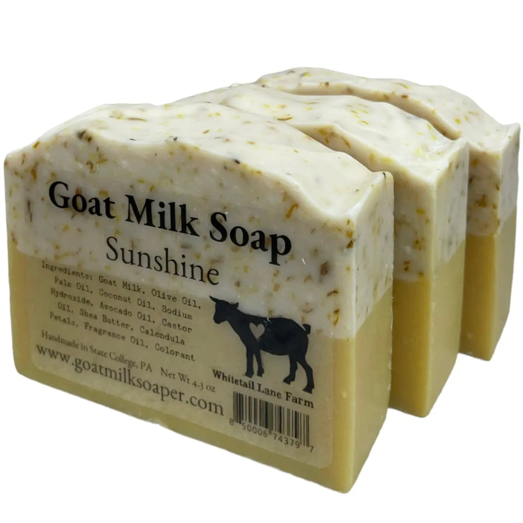 Sunshine Goat Milk Soap from Whitetail Lane Farm Goat Milk Soap