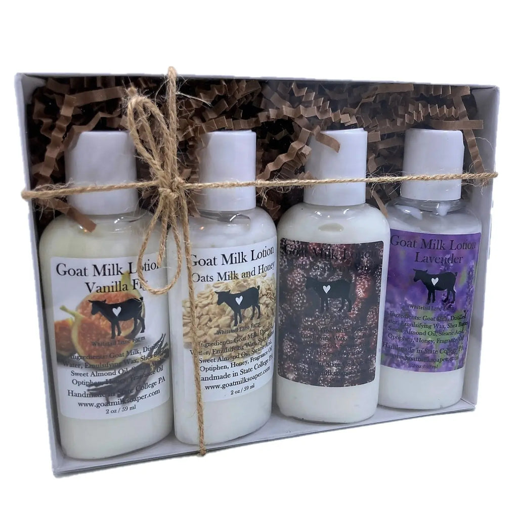 Holiday Travel Sized Lotion Variety Pack - Goat Milk Holiday Travel Sized Lotion Variety Pack - Goat Milk