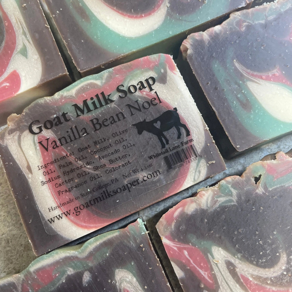Vanilla Bean Noel Goat Milk Soap from Whitetail Lane Farm Goat Milk Soap