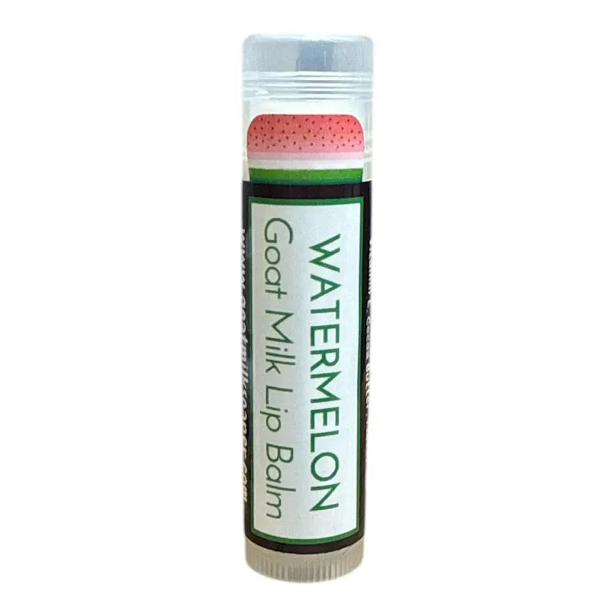 Watermelon Goat Milk Lip Balm from Whitetail Lane Farm Goat Milk Soap