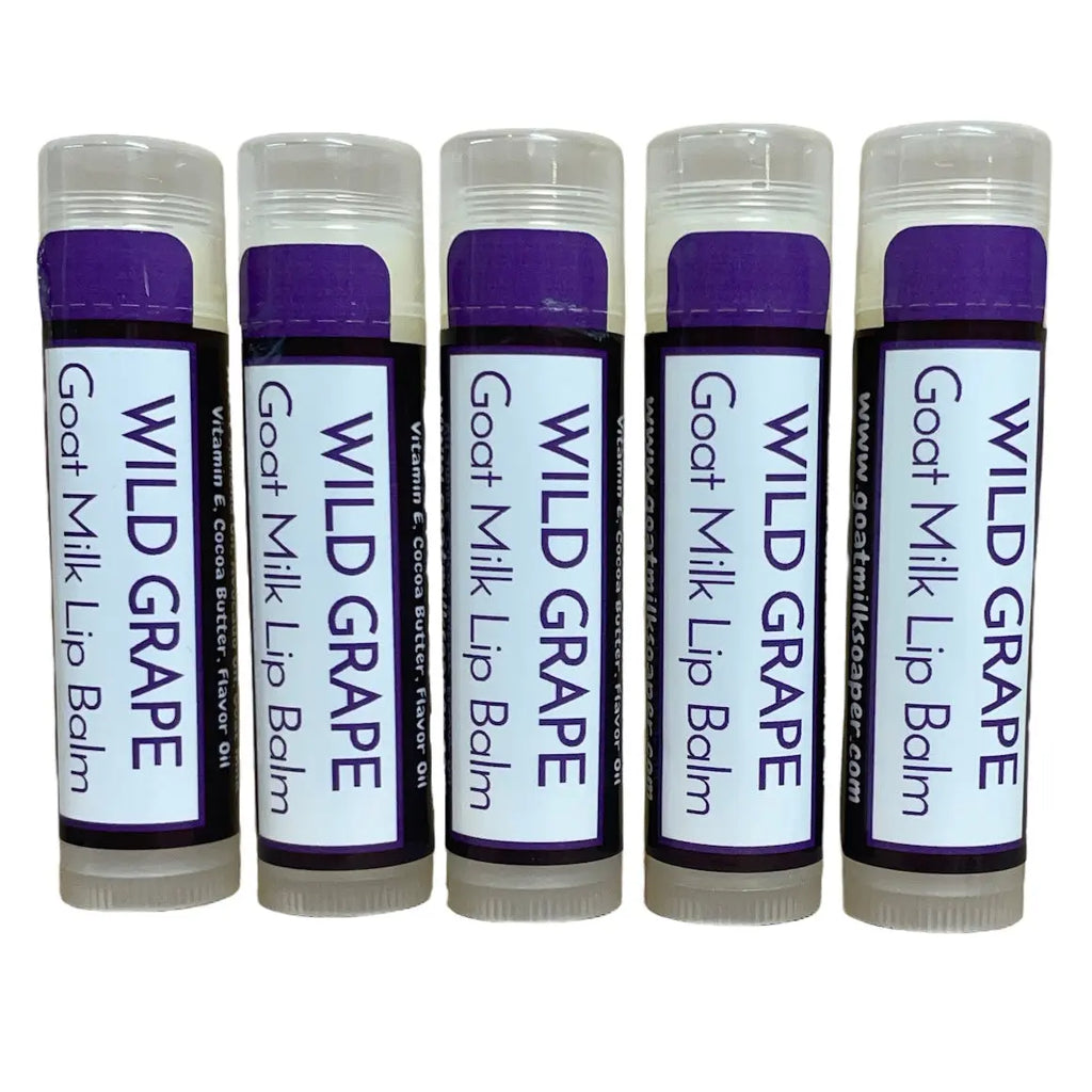 Wild Grape Goat Milk Lip Balm from Whitetail Lane Farm Goat Milk Soap