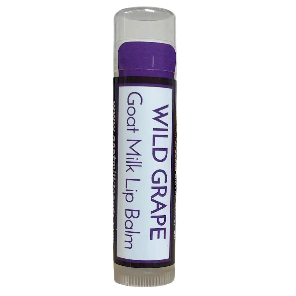 Wild Grape Goat Milk Lip Balm from Whitetail Lane Farm Goat Milk Soap